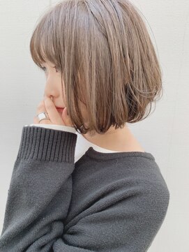 ルーファス 恵比寿 渋谷(Ruufus) 30代40代大人ボブハイライト小顔補正カット【Ruufus恵比寿渋谷】