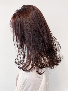 ジュール 新宿三丁目(Joule) ピンクアッシュ大人セミディ〈新宿〉