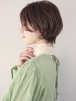 サーカス バイ ビュートリアム 青山(CIRCUS by BEAUTRIUM)&nbsp;ショートボブ　エアリーショート　前髪長めショート　小顔　青山