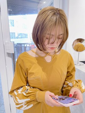 シー 柏駅西口 柏市西口本通り店(sii.) 【sii.柏】ミルクティーミニボブ