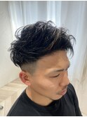 ジェット風×細メッシュ