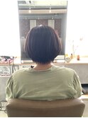 小顔補正立体カット