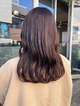 マザー(MOTHER) ダブルカラーピンクブラウンケアブリーチハイトーン髪質改善