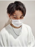 【TRONO 岩田】束感アップバングショートコンマヘア