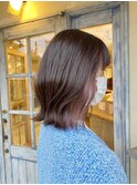 暗めカラーも楽しめる◎6トーンレベルのラベンダーブラウン