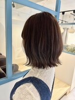 ラソニシカサイ(Lazo nishikasai)&nbsp;ウォームベージュ・外ハネスタイル