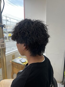 アイズ 海老名(AIZU) 波巻きツイストスパイラルパーマ　波巻きパーマ　ツイストパーマ