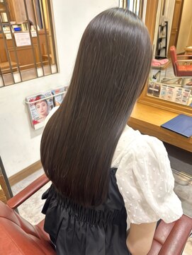 ルシュカイチマルニ(Rasca102) ロング　艶々カラー　髪質改善