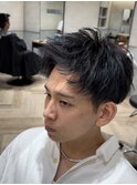 刈り上げツーブロック長めジェットモヒカン　　h