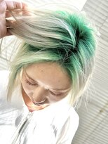 ロア 福岡天神本店(LORE) ダブルカラーベージュカラーケアブリーチカラーハイトーンカラー