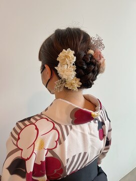 かっとはうすウィズ(With） 卒業式のヘアセット＆着付けもお任せ下さい！