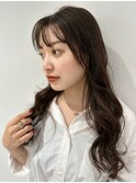 コテ巻き風デジタルパーマ