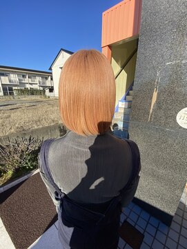 ラッコのおひるね オレンジベージュ