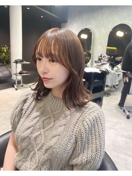 シティ(CITY) レイヤーカット ベージュ 表参道