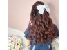 【平日10時以降】ヘアアクセ付き☆新規￥3,100/再来￥3,200/心斎橋ヘアセット