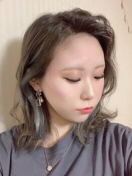 美容室 笑顔の写真/デザインとケアどちらも大切☆その時限りのカラーではなく、綺麗が続く透明感カラー☆