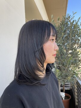 ファム 十日市店(femme) レイヤー×ミディアムスタイル