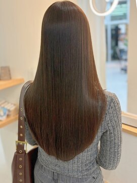 エトワ(ETOWA) 髪質改善カラー透明感ミルクティーアッシュベージュ