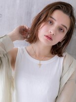 ポケット(pocket)&nbsp;#40/前髪/アンブレラカラー/こなれミディ/イメチェン/ウェーブパ