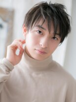 ハンサム クラシック 越谷店(Classic) 学生ダークアッシュ爽やかメンズカットF越谷