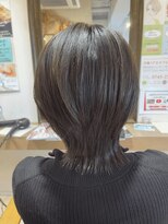 ハピエル ヘアークルー(HAPPYEL hair crew)&nbsp;"20代30代大人可愛い★小顔ボブ丸みショートウルフカット