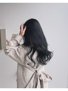 美容室 アイディー i-dee ブルーグレーカラー