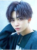 ダークアッシュ/韓国マッシュ/ニュアンスパーマ[池袋駅/men's]