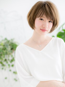 プリモア サロン ハナレ 綾瀬(primoA salon HANARE) 綾瀬/髪質改善/ハイトーンカラー×大人マッシュ金髪ボブk