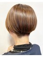 カスガウラ美容室 女性でも素敵な刈り上げボブ♪