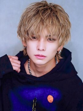 ブリーチ 池袋店(BLEACHi) 【BLEACHi】ルーズウェーブブロンドマッシュ