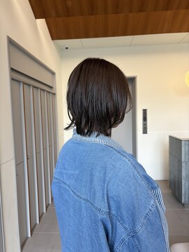 ローレンアオ(LOREN AO) 【LOREN AO】ボブレイヤー/アッシュベージュ