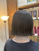 プランタンアヴェダ(printemps AVEDA)&nbsp;タッセルボブ×ダークグレージュ