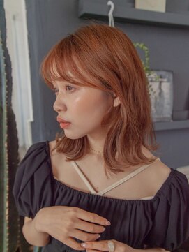 アラワラブルー(arrawarra blue) ミディアムレイヤー/20代/30代/40代/50代/倉敷/白楽町