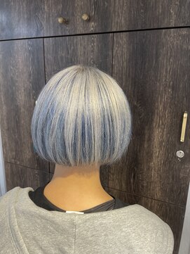 アジールヘア 池袋東口店(agir hair) ☆アンブレラカラー/ブルーアッシュ/シルバー/ボブ/池袋東口