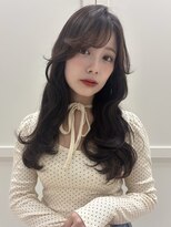 ソア 並木坂(Soa)&nbsp;韓国ヘア/前髪カット/レイヤーカット/ベージュ/ミディアム