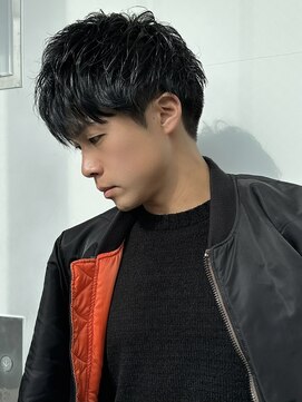 ロンドアンメゾン 原宿(Lond un Maison.) men's/メンズカット/縮毛矯正/黒染め/韓国/ブルーブラック/原宿