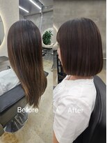 エイト チャタン 沖縄北谷店(EIGHT chatan)&nbsp;20代30代こなれミディ髪質改善×縮毛矯正【EIGHT　北谷　荒井】