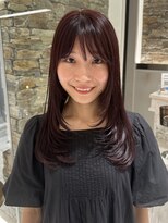 ザザ ZA/ZA 目白&nbsp;【迷ったらコレ】暖色カラー×顔まわりレイヤー　小嶋