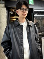 オルカ(ORCA)&nbsp;ニュアンスパーマ　センターパート　メンズ　新宿　南川聖華