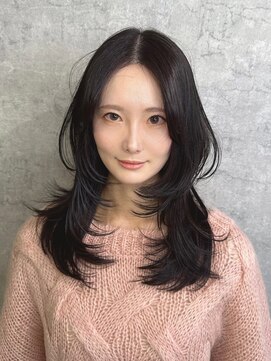 リンクエン(Link enn) 【ハッシュカット】髪質改善/韓国ヘア/トレンド/縮毛矯正