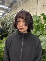 キャラハーフ 池袋東口店(KYARA HALF)&nbsp;ボブパーマ/暖色カラー