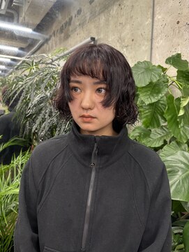 キャラハーフ 池袋東口店(KYARA HALF) ボブパーマ/暖色カラー