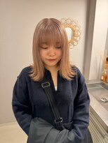 チャプター 問屋町(chapter)&nbsp;髪質改善トリートメントミルクティベージュ韓国ヘアダブルカラー