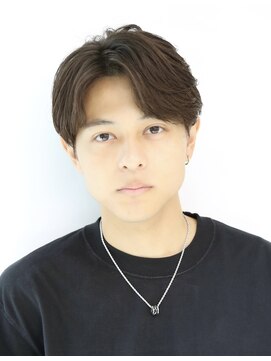 ソレイユ(Soleil) 30代40代50代ビジネスマン向け清潔感センターパートマッシュ
