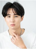 20代30代社会人センターパートブラック爽やかショートh戸田公園