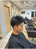 アップバングショート