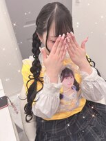 リシェル 原宿店(Ricel) 編みおろしリボンツイン