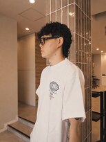 木目&nbsp;マレットパーマ