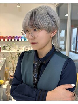ステラ ヘア デザイン サロン(STELLA hair design salon) デザインカラー×ウルフ【浅野】