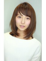ルーカ 恵比寿(LU-CA)&nbsp;ミディアムレイヤー大人可愛い恵比寿